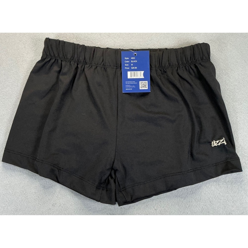 Uzzi Amphibious Gear Mens Med Black Swim Trunks Mesh Lined Beach Shorts NWT